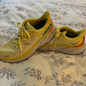 Hoka Women's Vibrant Yellow Athletic Shoes